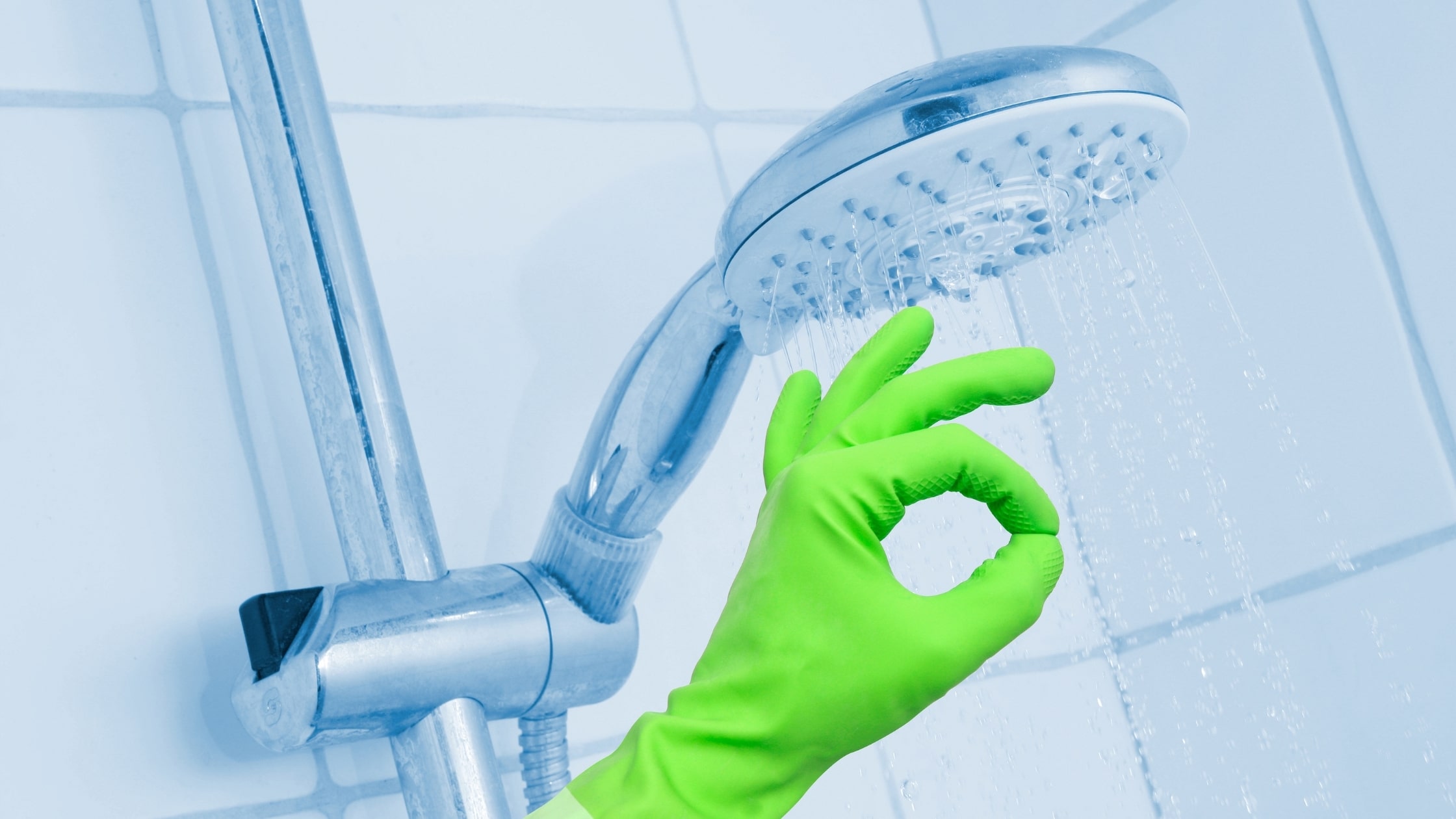 почистване на душ