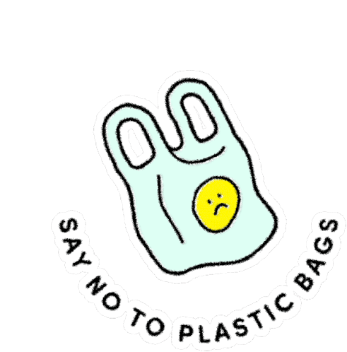 Say No To Plastic Bags Environment Friendly