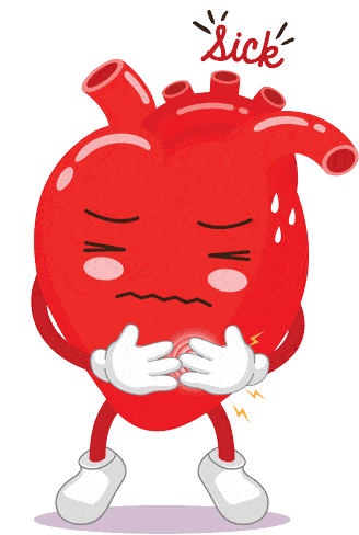 Sick Heart Pain