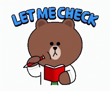 Brown And Cony Let Me Check